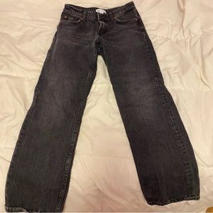 dark gray Zara jeans